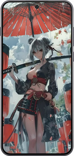 Силиконовый чехол Гейша-воин для OnePlus Nord 5 5G - 6124u-4133 изображение 