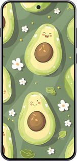 Силиконовый чехол Авокадо для OnePlus Nord 5 5G - 6380u-4133 изображение 