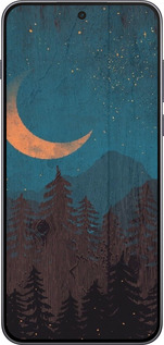 Силиконовый чехол Звездный лес для OnePlus Nord 5 5G - 6480u-4133 изображение 