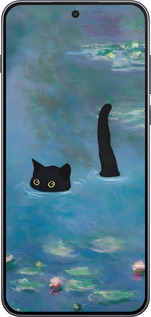 Силиконовый чехол С изображением кота и водяной лилии Monet для OnePlus Nord 5 5G - 6519u-4133 изображение 