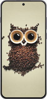 Силиконовый чехол Сова из кофе для OnePlus Nord 5 5G - 777u-4133 изображение 