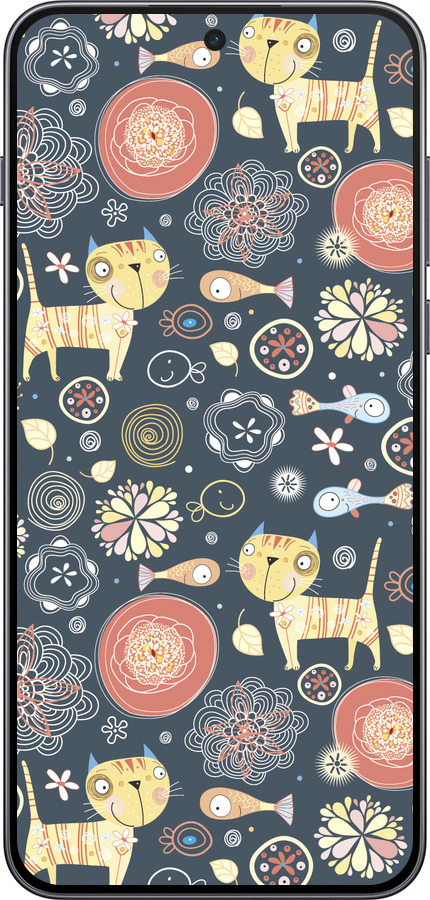 Силиконовый чехол Котята v4 для OnePlus Nord 5 5G - 1224u-4133 изображение 