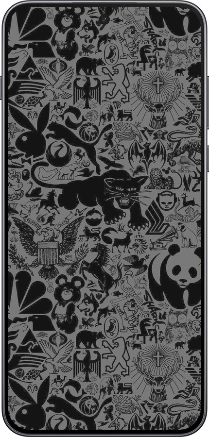 Силиконовый чехол Чёрно-серый стикер бомбинг для OnePlus Nord 5 5G - 2432u-4133 изображение 