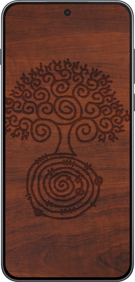 Силиконовый чехол Узор дерева для OnePlus Nord 5 5G - 4119u-4133 изображение 