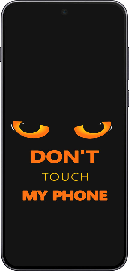 Силиконовый чехол Don't touch the phone для OnePlus Nord 5 5G - 4261u-4133 изображение 