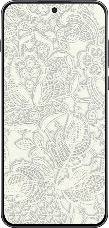 Силиконовый чехол Белое кружево для OnePlus Nord 5 5G - 4383u-4133 изображение 