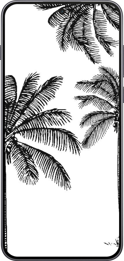 Силиконовый чехол Пальмы1 для OnePlus Nord 5 5G - 4634u-4133 изображение 