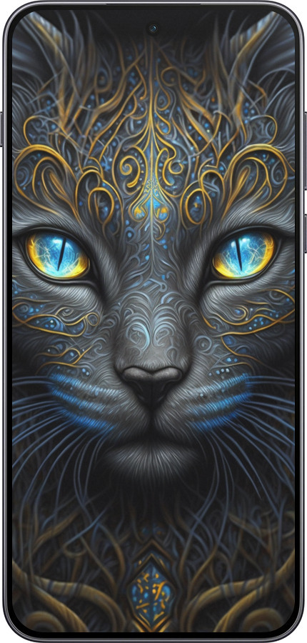 Силиконовый чехол Кошка для OnePlus Nord 5 5G - 5548u-4133 изображение 