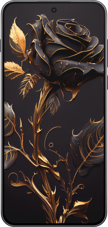 Силиконовый чехол Роза 3 для OnePlus Nord 5 5G - 5552u-4133 изображение 