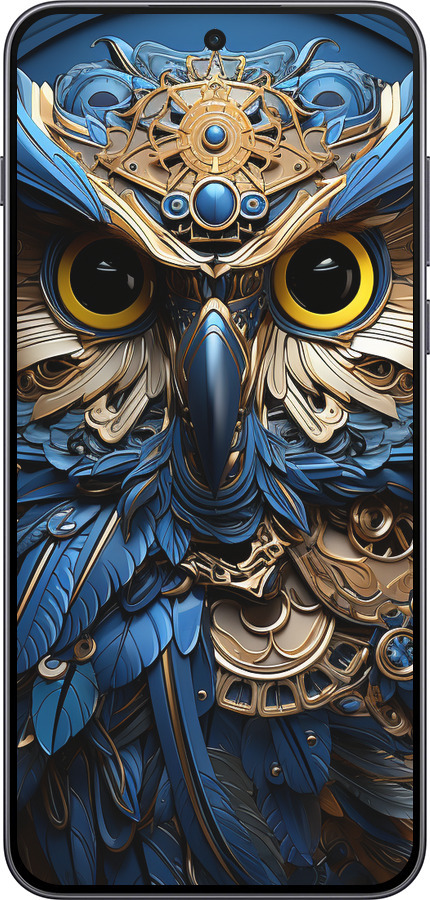 Силиконовый чехол Сова v2 для OnePlus Nord 5 5G - 5649u-4133 изображение 