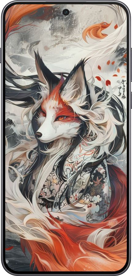 Силиконовый чехол Дух кицунэ' для OnePlus Nord 5 5G - 6107u-4133 изображение 