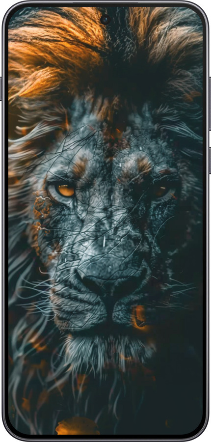 Силиконовый чехол Лев в сумерках для OnePlus Nord 5 5G - 6154u-4133 изображение 