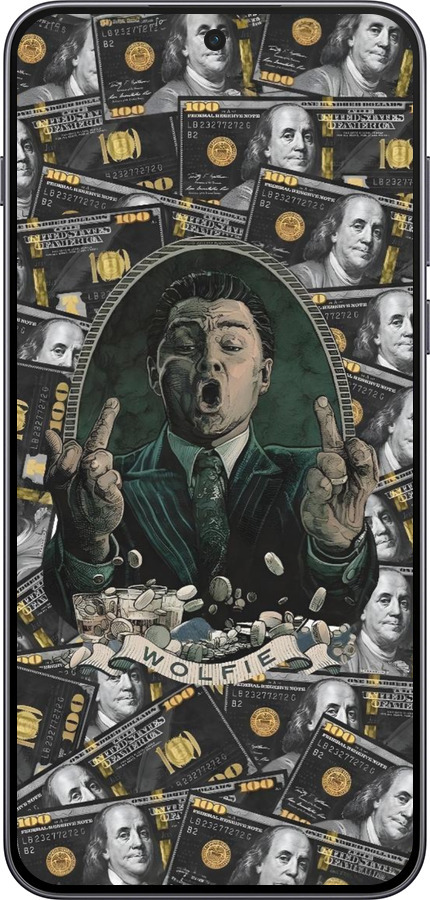 Силиконовый чехол Волк с валл стрит для OnePlus Nord 5 5G - 6287u-4133 изображение 