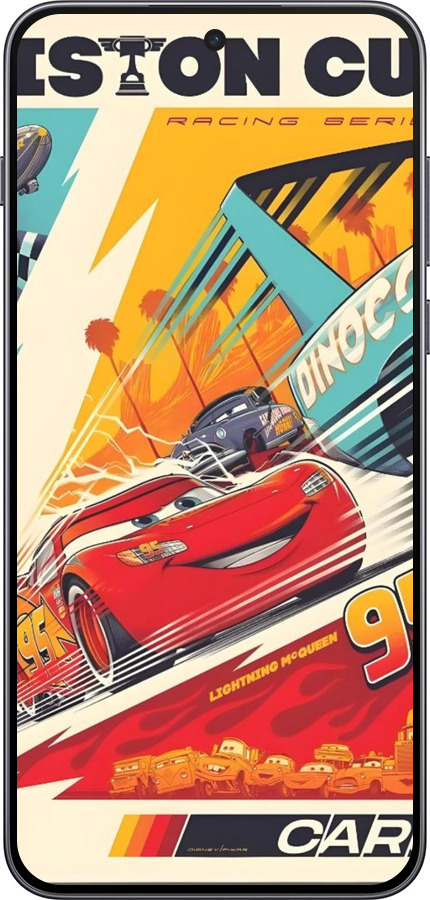 Силиконовый чехол Тачки для OnePlus Nord 5 5G - 6288u-4133 изображение 