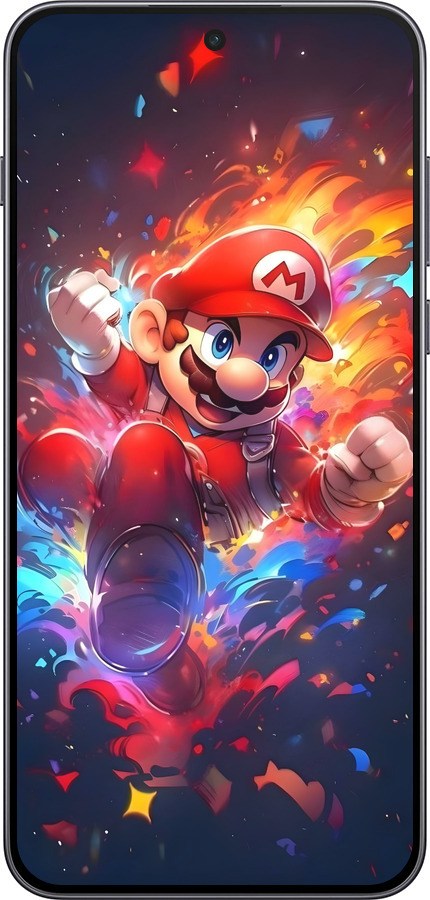 Силиконовый чехол Супер Марио для OnePlus Nord 5 5G - 6342u-4133 изображение 