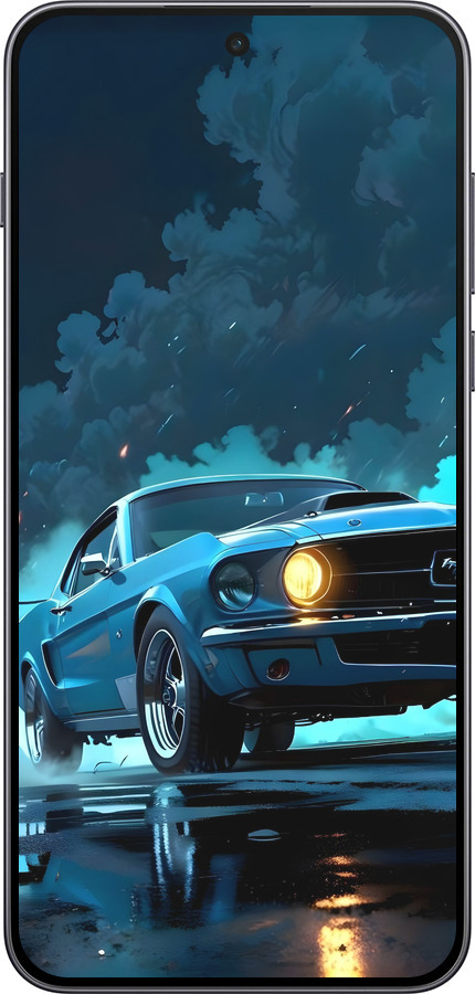 Силиконовый чехол Форд мустанг для OnePlus Nord 5 5G - 6374u-4133 изображение 