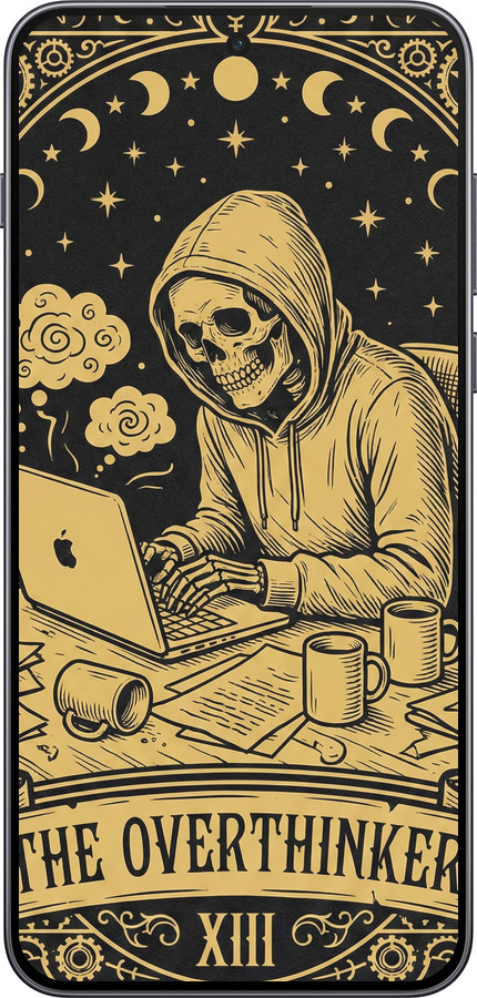 Силиконовый чехол The Overthinker для OnePlus Nord 5 5G - 6774u-4133 изображение 