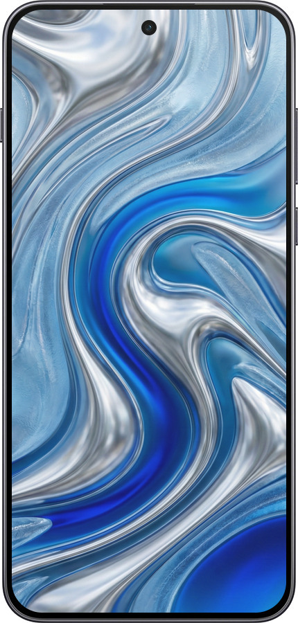 Силиконовый чехол Liquid Chrome для OnePlus Nord 5 5G - 6781u-4133 изображение 