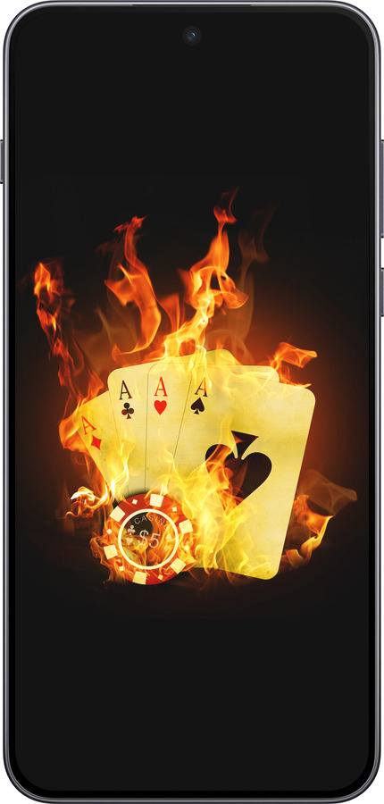 Силиконовый чехол Горящие карты для OnePlus Nord 5 5G - 839u-4133 изображение 