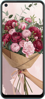 Силиконовый чехол Пионы 1 для OnePlus Nord CE 2 Lite - 6705u-2684 изображение 