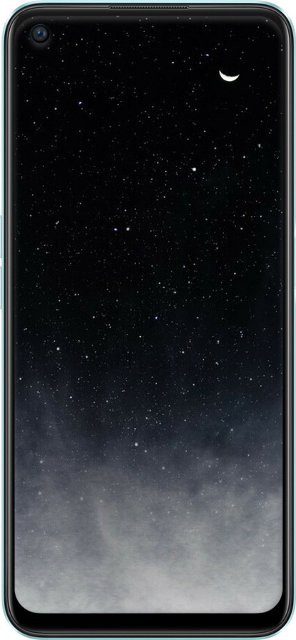 Силиконовый чехол Сині хмари, Синій місяць для OnePlus Nord CE 2 Lite - 6396u-2684 изображение 