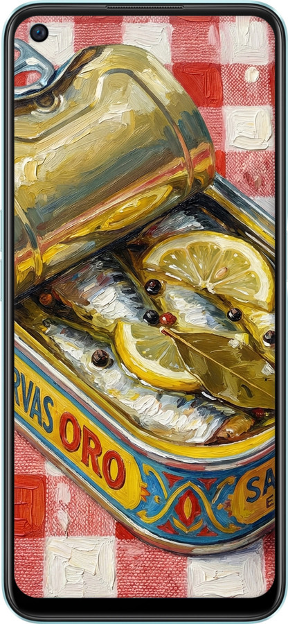 Силиконовый чехол Vintage Sardine Tin Phone для OnePlus Nord CE 2 Lite - 6772u-2684 изображение 