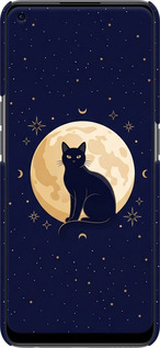 3D пластиковый матовый чехол Cute Cat Celestial/Witchy для OnePlus Nord CE 2 - 6787m-2589 изображение 
