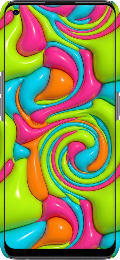 3D пластиковий матовий чехол Y2K Jelly Dream для OnePlus Nord CE 2 - 6780m-2589 изображение 