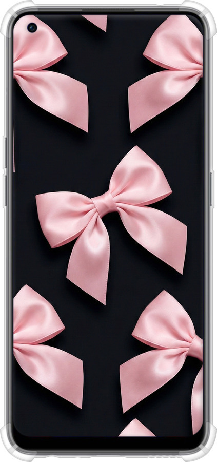 Силикон с усиленными углами чехол Coquette Ribbons Dark Coquette для OnePlus Nord CE 2 - 6767sp-2589 изображение 