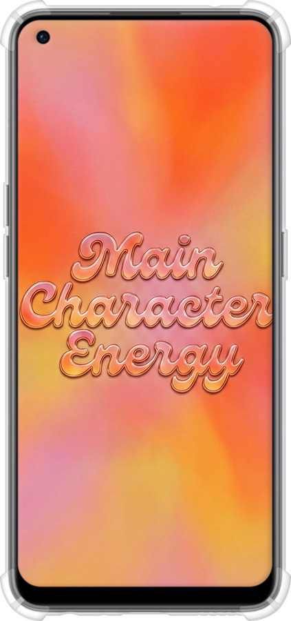 Силикон с усиленными углами чехол Aura Gradient Main Character Energy Aesthetic Y2K для OnePlus Nord CE 2 - 6783sp-2589 изображение 