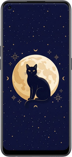 Силіконовий чехол Cute Cat Celestial/Witchy для OnePlus Nord CE 2 - 6787u-2589 изображение 