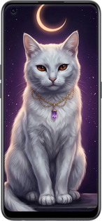 Силиконовый чехол Mystic White Cat Gothic Dark Purple Gold для OnePlus Nord CE 2 - 6805u-2589 изображение 