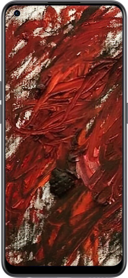 Силиконовый чехол Абстрактная композиция в красных тонах для OnePlus Nord CE 2 - 6541u-2589 изображение 