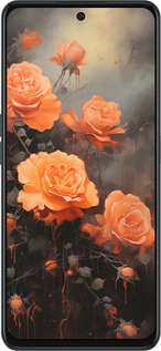 Силиконовый чехол Оранжевые розы для OnePlus Nord CE 3 Lite 5G - 5944u-3144 изображение 