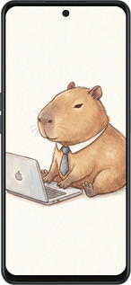 Силиконовый чехол Funny Capybara CEO Working для OnePlus Nord CE 3 Lite 5G - 6777u-3144 изображение 