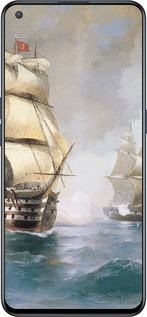 Силиконовый чехол Айвазовский. Корабли для OnePlus Nord CE 5G/CORE Edition 5G - 160u-3484 изображение 