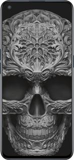 Силиконовый чехол skull-ornament для OnePlus Nord CE 5G/CORE Edition 5G - 4101u-3484 изображение 