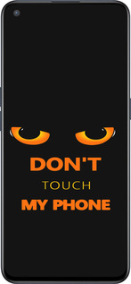 Силиконовый чехол Don't touch the phone для OnePlus Nord CE 5G/CORE Edition 5G - 4261u-3484 изображение 