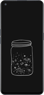 Силиконовый чехол Космос в банке для OnePlus Nord CE 5G/CORE Edition 5G - 4297u-3484 изображение 