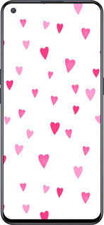 Силиконовый чехол Сердечки 2 для OnePlus Nord CE 5G/CORE Edition 5G - 4763u-3484 изображение 