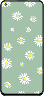 Силиконовый чехол Ромашки v4 для OnePlus Nord CE 5G/CORE Edition 5G - 5603u-3484 изображение 