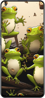 Силиконовый чехол Жабки для OnePlus Nord CE 5G/CORE Edition 5G - 5656u-3484 изображение 