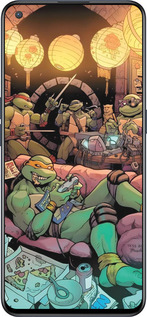 Силиконовый чехол Черепашки нинзя для OnePlus Nord CE 5G/CORE Edition 5G - 6346u-3484 изображение 