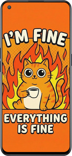 Силиконовый чехол Funny Cat для OnePlus Nord CE 5G/CORE Edition 5G - 6786u-3484 изображение 