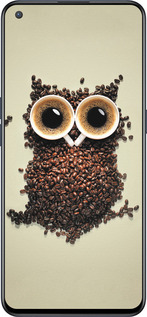Силиконовый чехол Сова из кофе для OnePlus Nord CE 5G/CORE Edition 5G - 777u-3484 изображение 