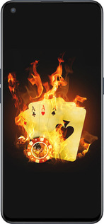 Силиконовый чехол Горящие карты для OnePlus Nord CE 5G/CORE Edition 5G - 839u-3484 изображение 