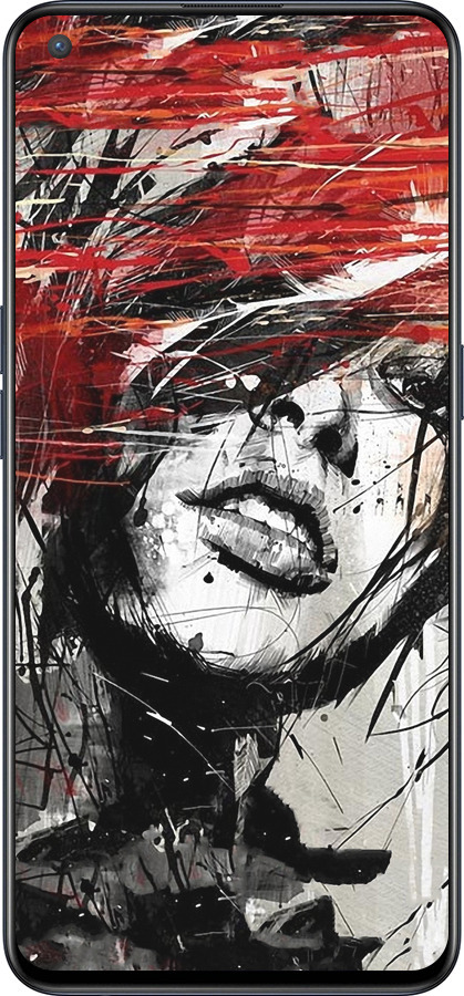 Силиконовый чехол Лицо девушки для OnePlus Nord CE 5G/CORE Edition 5G - 1162u-3484 изображение 