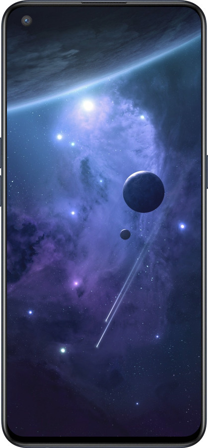 Силиконовый чехол Планеты в синем космосе для OnePlus Nord CE 5G/CORE Edition 5G - 171u-3484 изображение 