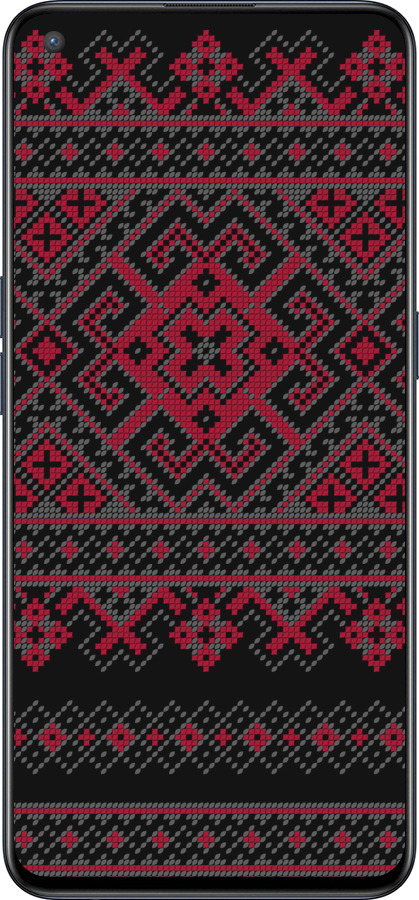Силиконовый чехол Вышиванка 52 для OnePlus Nord CE 5G/CORE Edition 5G - 1763u-3484 изображение 