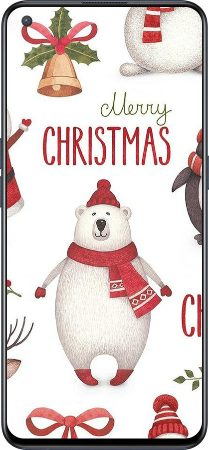 Силиконовый чехол Merry Christmas для OnePlus Nord CE 5G/CORE Edition 5G - 4106u-3484 изображение 